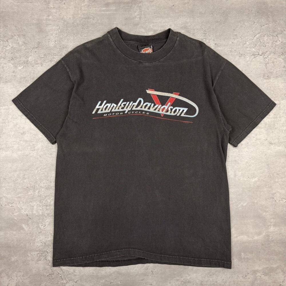 Vintage Harley Davidson Salina Kansas T Shirt 1996